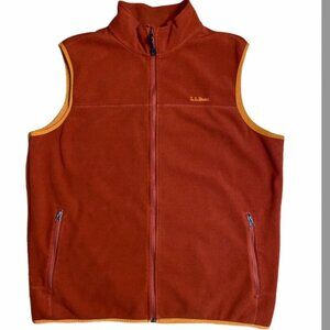 L.L. Bean Fleece Vest Men's XL NWOT